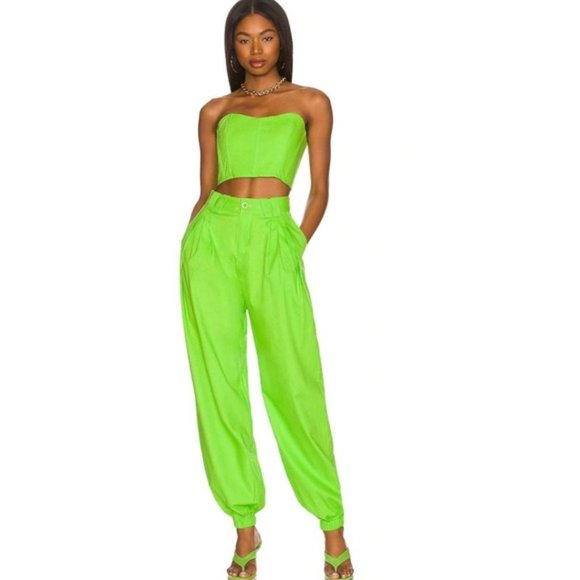 L'Academie Ember Corset in Lime Green NWOT Size Small - Picture 3 of 3